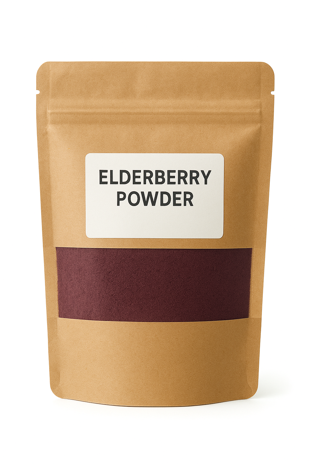 Elderberry powder for supporting immune function.